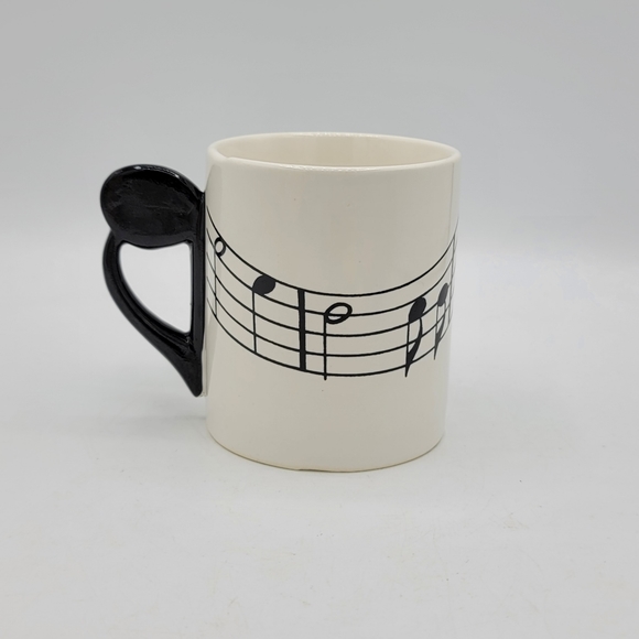 Shafford Original Sheet Music Staff Notes Musical Mug Vintage - Picture 3 of 13